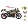 Decal Stiker Kawasaki Ninja 250 R FI Bumbble Bee