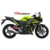 Decal Stiker CBR250R Thailand Black Edition Lemon Candy