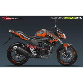 Decal Stiker Honda New CB150R Orange HiTech