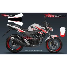 Decal Stiker Honda New CB150R White Sporty