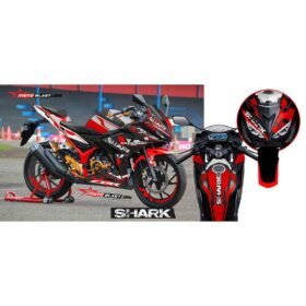 Decal Stiker Honda All New CBR150R Red SHARK