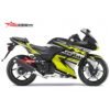 Decal Stiker Kawasaki Ninja 250R Karbu Black Yellow Graphic