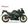 Decal Stiker Kawasaki Ninja 250R Karbu Black Graphic