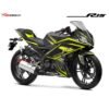 Decal Stiker Yamaha YZF R15 Black Spirit Green