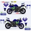 Decal Stiker Yamaha R25 LIVERY MOVISTAR