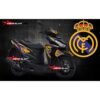 Decal Stiker Honda Vario 150 Black Blue REAL MADRID