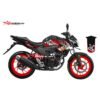 Decal Stiker Honda New CB150  Black Red Skull