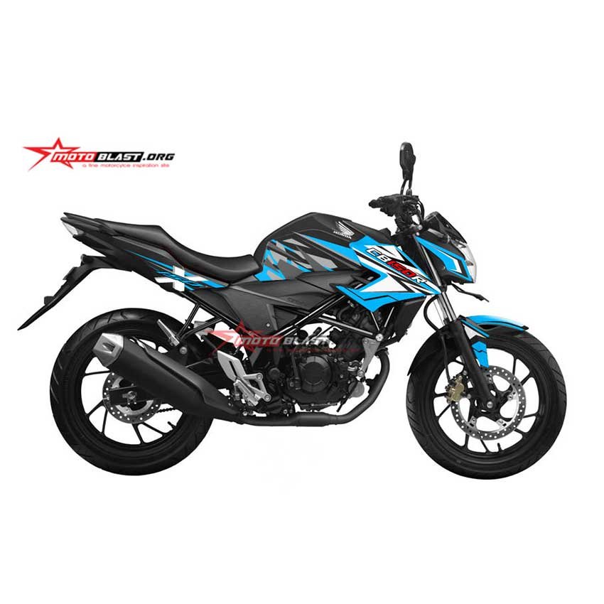 Decal Stiker Honda New CB150 Black TwoTone - Gambar 2