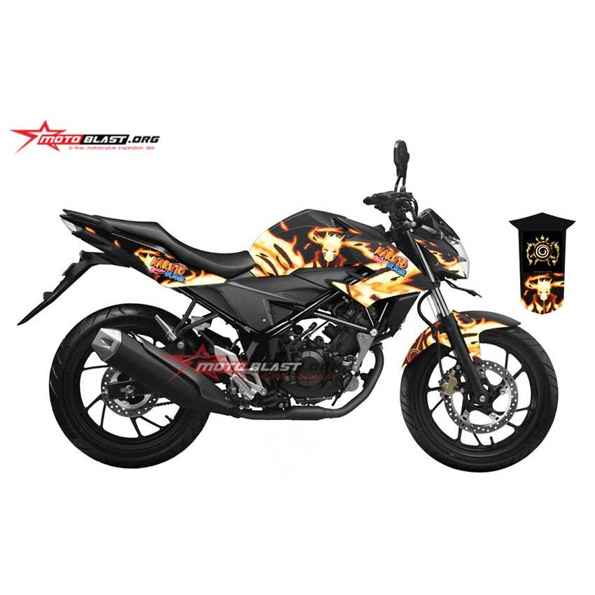 Decal Stiker Honda New CB150R Black Rikudo Sennin - Gambar 2