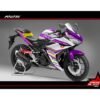 Decal Stiker Yamaha R25 Purple Sporty