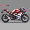 Decal Stiker Kawasaki Ninja 250R FI Ducati