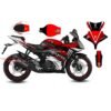 Decal Stiker Yamaha YZF R15 Red Monster Energy
