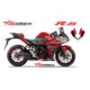 Decal Stiker Yamaha R25 Red Splash
