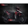 Decal Stiker Honda Vario 150 Black Matte Super Carbon