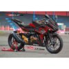 Decal Stiker Honda All New CBR150R Black Kanji Dragon