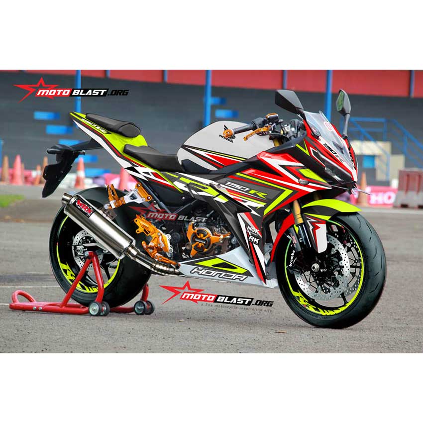 Decal Stiker  Honda All New CBR150R Red Thunder  Motoblast iD