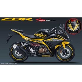 Decal Stiker Honda All New CBR150R Black Gold