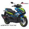 Decal Stiker Aerox 155 AGV Pista Shark