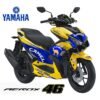 Decal Stiker Yamaha Aerox 155 Yellow Camel