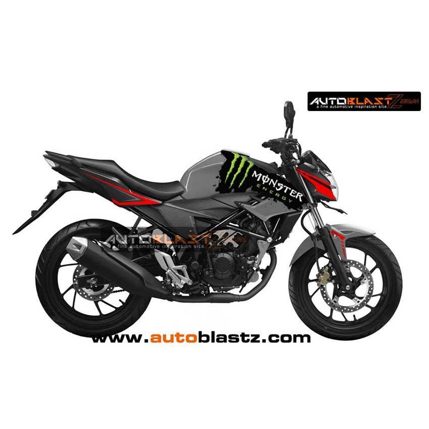 Decal Stiker Honda New CB150 Red Monster - Gambar 4