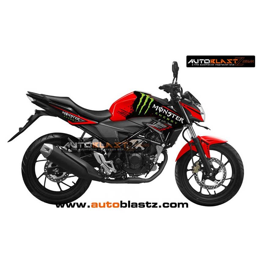 Decal Stiker Honda New CB150 Red Monster - Gambar 3
