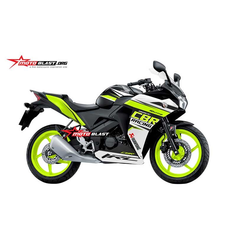 Decal Stiker Honda CBR150R Thailand Black KTM - Gambar 2