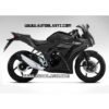 Decal Stiker Honda CBR150R Black Elegant