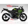 Decal Stiker Honda CBR150R Lokal Black Monster