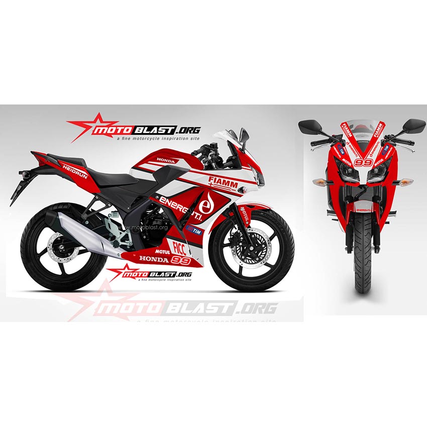 Decal Stiker  Honda CBR150R  Lokal FIAMM Motoblast iD