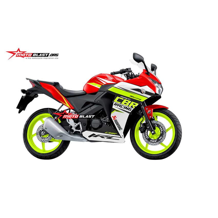 Decal Stiker  Honda CBR150R  Thailand Red KTM Motoblast iD