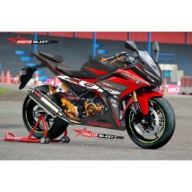 Decal Stiker Honda All New CBR150R Black Red