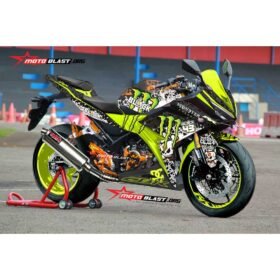 Decal Stiker Honda All New CBR150R Black Drift