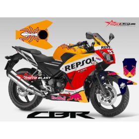 Decal Stiker Honda CBR150R Lokal Repsol Marquez