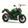 Decal Stiker Kawasaki Z250 Black Green Elegant