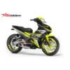 Decal Stiker Yamaha MX King 150 Silver Yellow Racing Style