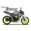 Decal Stiker Honda New CB150R Blue ICON