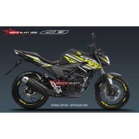 Decal Stiker Honda New CB150R Black Yellow RC