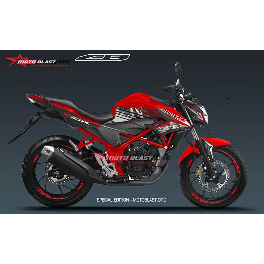 Decal Stiker Honda New CB150R Red SE
