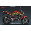 Decal Stiker Honda New CB150 SE Red Yellow Funky