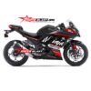 Decal Stiker Kawasaki Ninja 250 FI Black WSBK