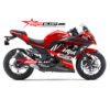 Decal Stiker Kawasaki Ninja 250 FI Red WSBK