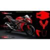 Decal Stiker Kawasaki Ninja 250R FI Red Kanji