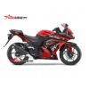 Decal Stiker Kawasaki Ninja 250R Karbu Red Kanji Dragon