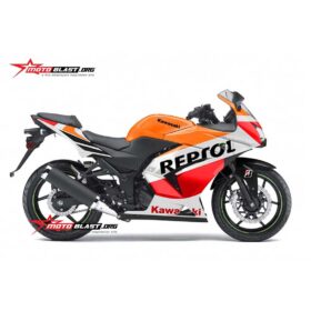 Decal Stiker Kawasaki Ninja 250R Karbu Repsol