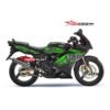Decal Stiker Kawasaki Ninja 150 RR Black