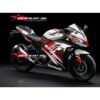 Decal Stiker Kawasaki Ninja 250 FI White New Star