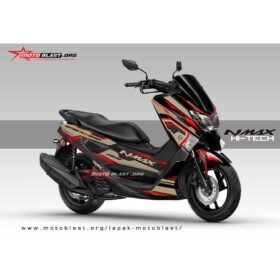 Decal Stiker Yamaha NMAX Gun Metal HiTech