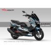 Decal Stiker Yamaha NMAX Police HiTech