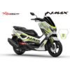 Decal Stiker Yamaha NMAX Monster White