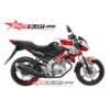 Decal Stiker Yamaha Vixion Lightning Red White